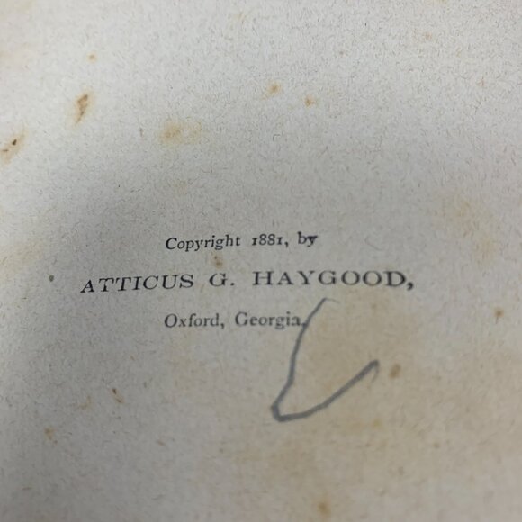 Our Brother in Black: His Freedom and His Future 1887 HAYGOOD, Atticus G. - Picture 9 of 16